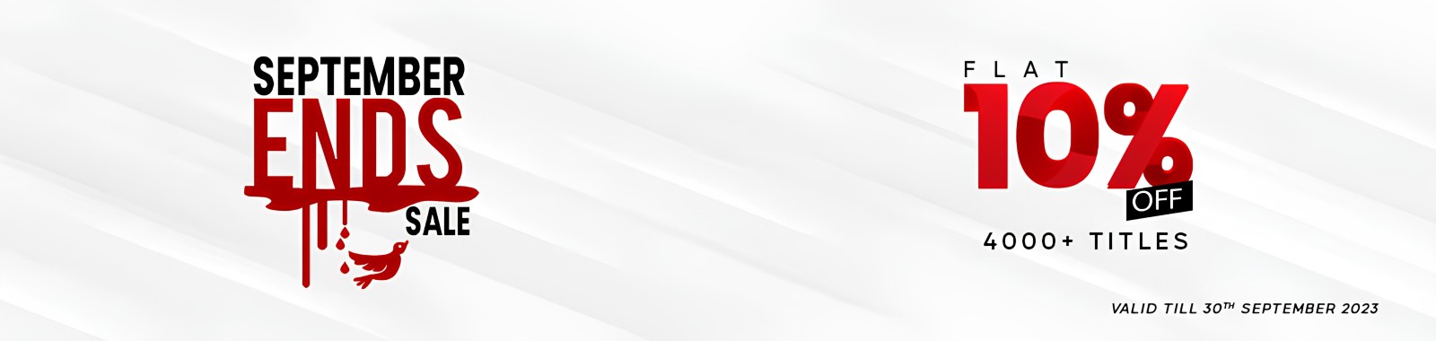 September Ends Sale
